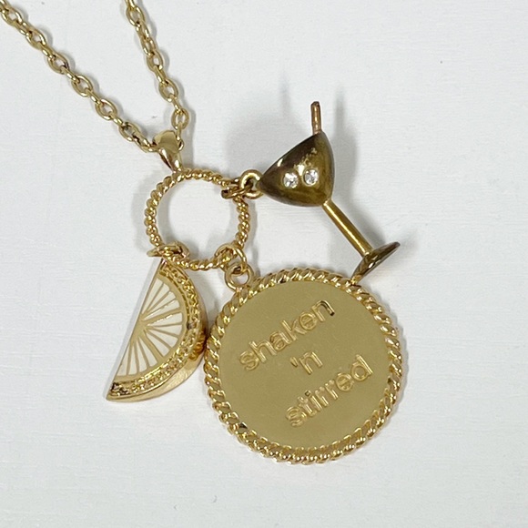 Lilly Pulitzer Jewelry - Lilly Pulitzer Cocktail Long Necklace Shaken n Stirred